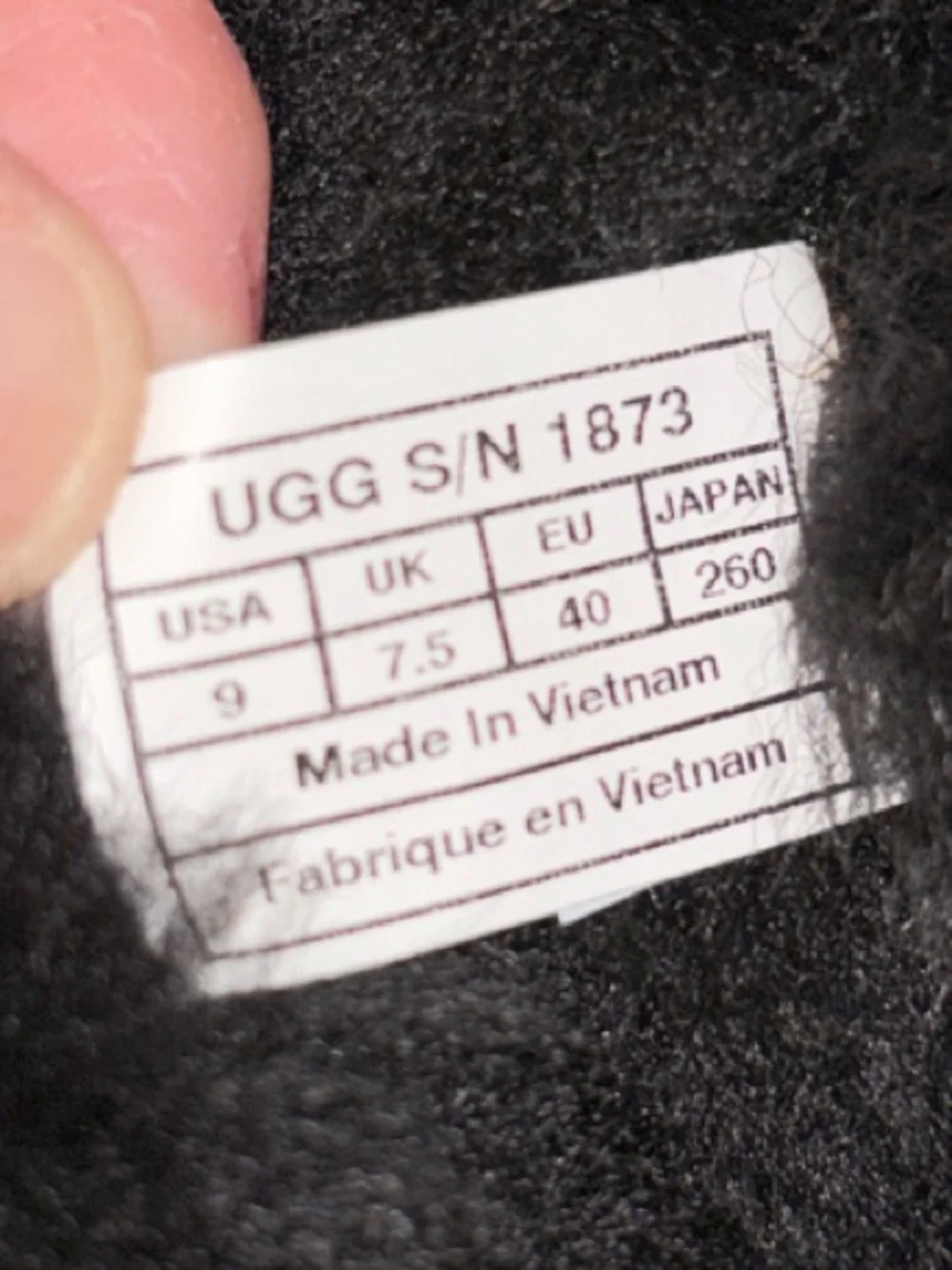 UGG Black Bailey Button Winter Boots